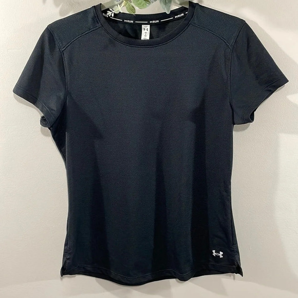Under Armour Run Fitted Short Sleeve Athletic Top S - Picture 1 of 12